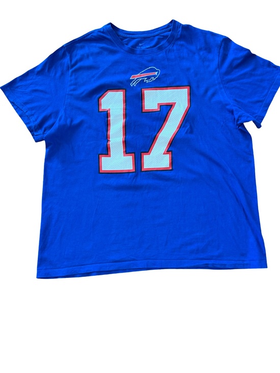 Nike Other - Nike Men’s Short Sleeved Josh Allen #17 Buffalo Bills Tee. Blue/Red/White  Sz XL